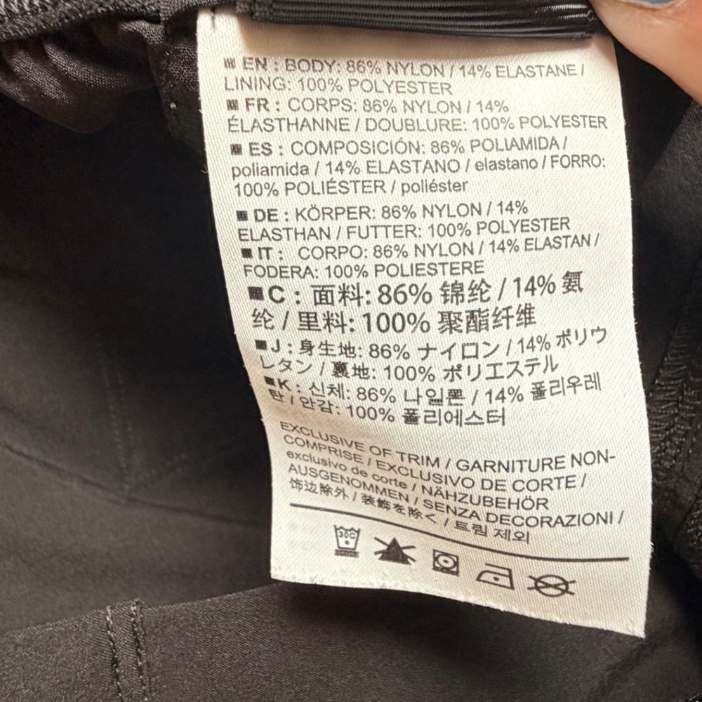 Arc’teryx Alroy Hiking Pants Women’s 8 Black Stretch Trail - Picture 12 of 16